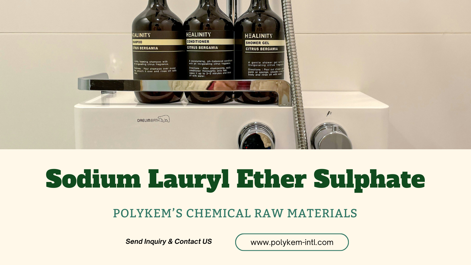 Ваш надійний партнер із поверхнево-активних речовин: Polykem' Sodium Lauryl Ether Sulphate (SLES)